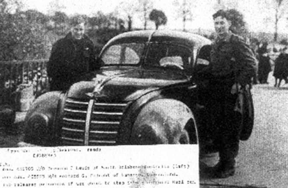 1944 Nudgee College Old Boys Commandeering German Staff Car